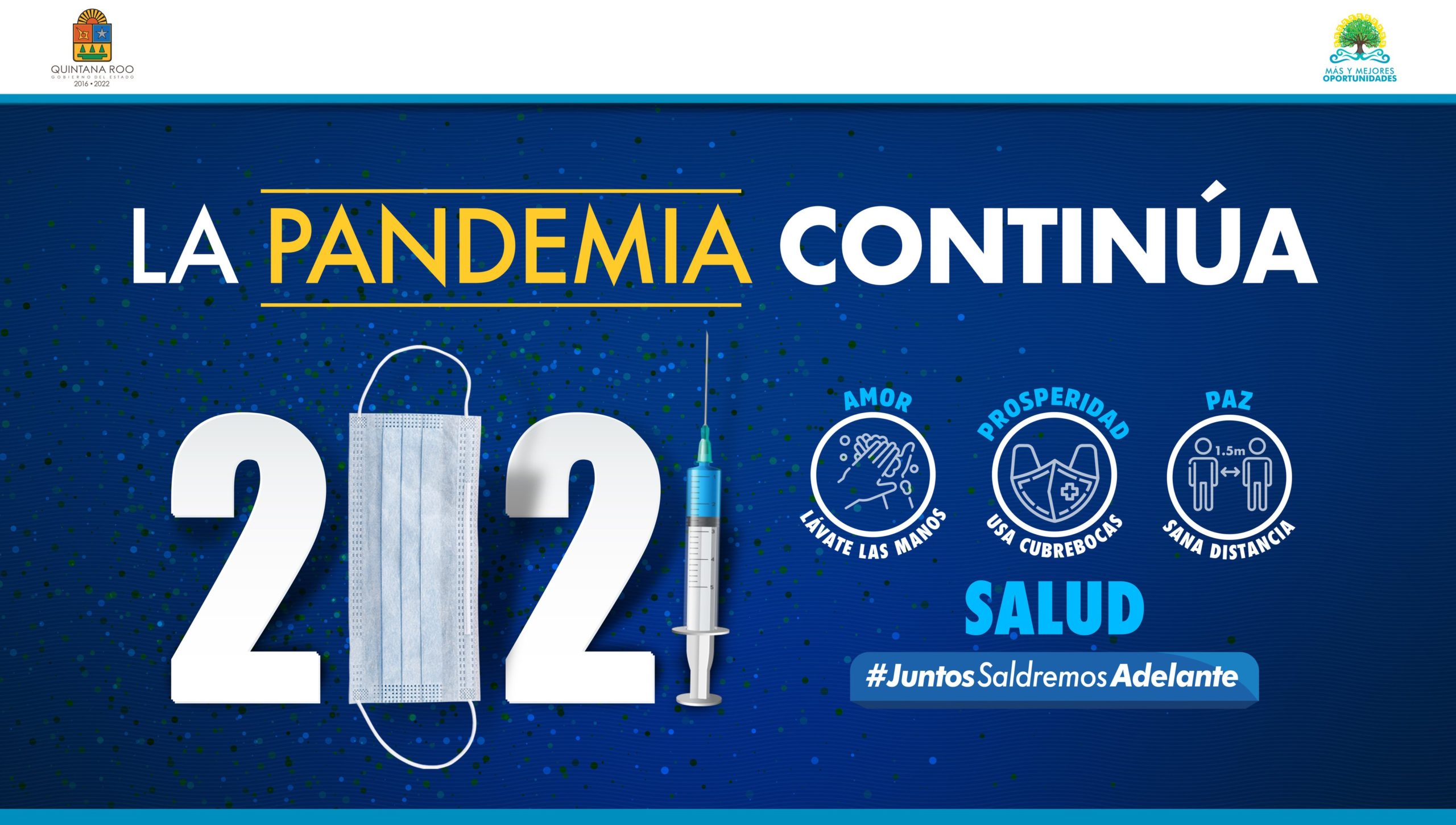 Llega el año 2021 con la esperanza de una vacuna