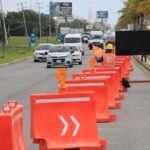 Cancún aplica operativo vial para orden y seguridad en Blvd. Colosio